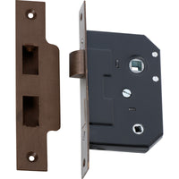 Mortice Lock Privacy Antique Brass CTC57mm Backset 44mm in Antique Brass