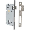 Mortice Lock Euro Distressed Nickel CTC85mm Backset 45mm in Distressed Nickel