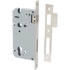 Mortice Lock Roller Euro Satin Nickel CTC85mm Backset 60mm in Satin Nickel