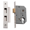 Mortice Lock Euro Polished Nickel CTC47.5mm Backset 46mm in Polished Nickel