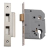 Mortice Lock Euro Satin Nickel CTC47.5mm Backset 57mm in Satin Nickel