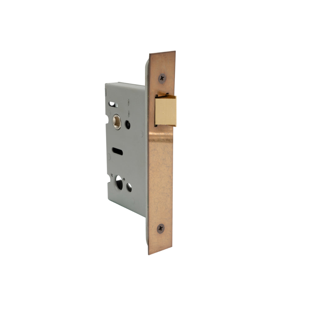 57mm Backset Passage Mortice (78mm c/s) in Antique Bronze