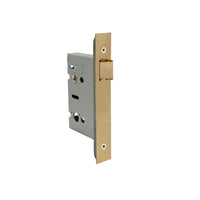 57mm Backset Passage Mortice (78mm c/s) in Polished Brass