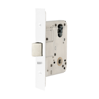 Zanda Fire Rated Commercial Mortice Lock — White