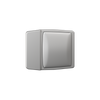 Moda Series Bumper ? Concealed - With Screw Fixings in Satin Chrome