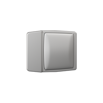 Moda Series Bumper ? Concealed - With Screw Fixings in Satin Chrome