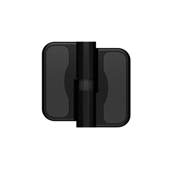 Designer Moda Series Gravity Hinge (Each) ? Concealed - With Screw Fixings in Designer Black