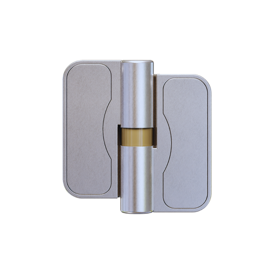 Moda Series Gravity Hinge (Each) ? Concealed - With Screw Fixings in Satin Chrome