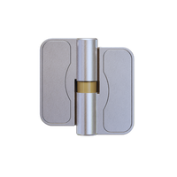 Moda Series Gravity Hinge (Each) ? Concealed - With Screw Fixings in Satin Chrome