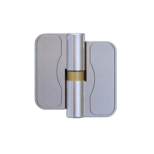 Moda Series Gravity Hinge (Each) ? Concealed - With Screw Fixings in Satin Chrome