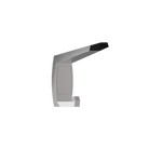 Metlam Moda hat and coat hook mounted on a wall, showcasing its sleek, modern design for organizing accessories.