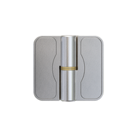 Anti-Microbial Moda Series Spring Hinge (Each) - Concealed - With Screw Fixings in Antimicrobial Coating