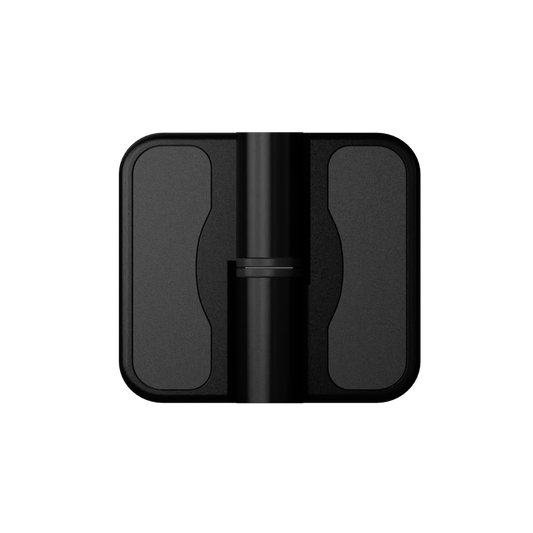 Designer Moda Series Spring Hinge (Each) ? Concealed - With Screw Fixings in Designer Black