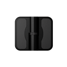 Designer Moda Series Spring Hinge (Each) ? Concealed - With Screw Fixings in Designer Black