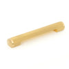 MANHATTAN 160MM SOLID BRASS LINED PULL HANDLE BRUSHED SATIN BRASS in Brushed Satin Brass