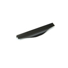 Momo NOMA LIP cabinet pull in black with a sleek modern design, featuring a smooth curved handle for kitchen or furniture use.