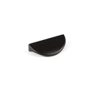 Momo NICK cabinet pull handle in matte black, modern metal handle with sleek design for kitchen or furniture cabinets.