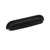 NEW HAMPTON LARGE CUP PULL 160MM MATT BLACK in Matt Black