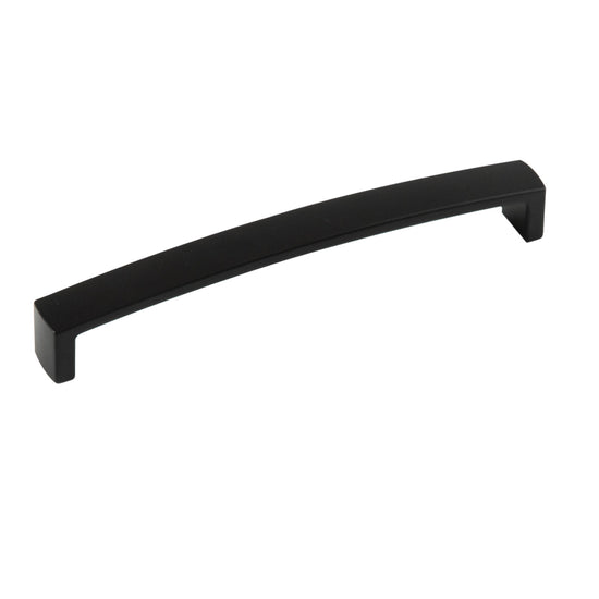 NEW HAMPTON D HANDLE 160MM MATT BLACK in Matt Black