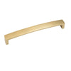 NEW HAMPTON D HANDLE 160MM MATT BRASS in Brass Matt