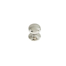 Momo New Hampton cabinet knob in polished nickel finish, featuring a classic round design for furniture hardware.