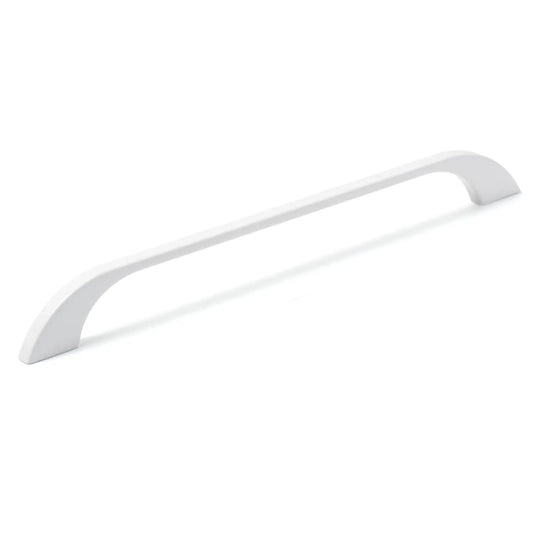 NEW PRATO BOW HANDLE 256MM HOLE CENTRES MATT WHITE in Matt White