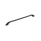 Momo NEW PRATO cabinet pull handle in matte black finish, sleek design for kitchen and furniture cabinets.