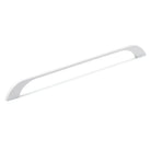 Momo NEW PRATO cabinet pull handle in white finish with sleek, modern design for kitchen or furniture drawers.