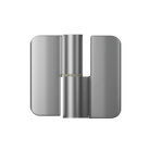Overlapping Lift Off Spring Hinges (Each) to suit 13mm Thickness Material ? With Screw Fixings in Satin Chrome
