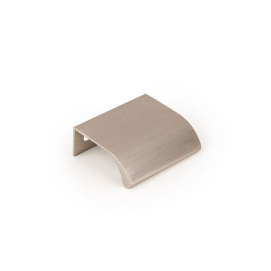 ONA LIP PULL HANDLE 32MM DULL BRUSHED NICKEL in Dull Brushed Nickel