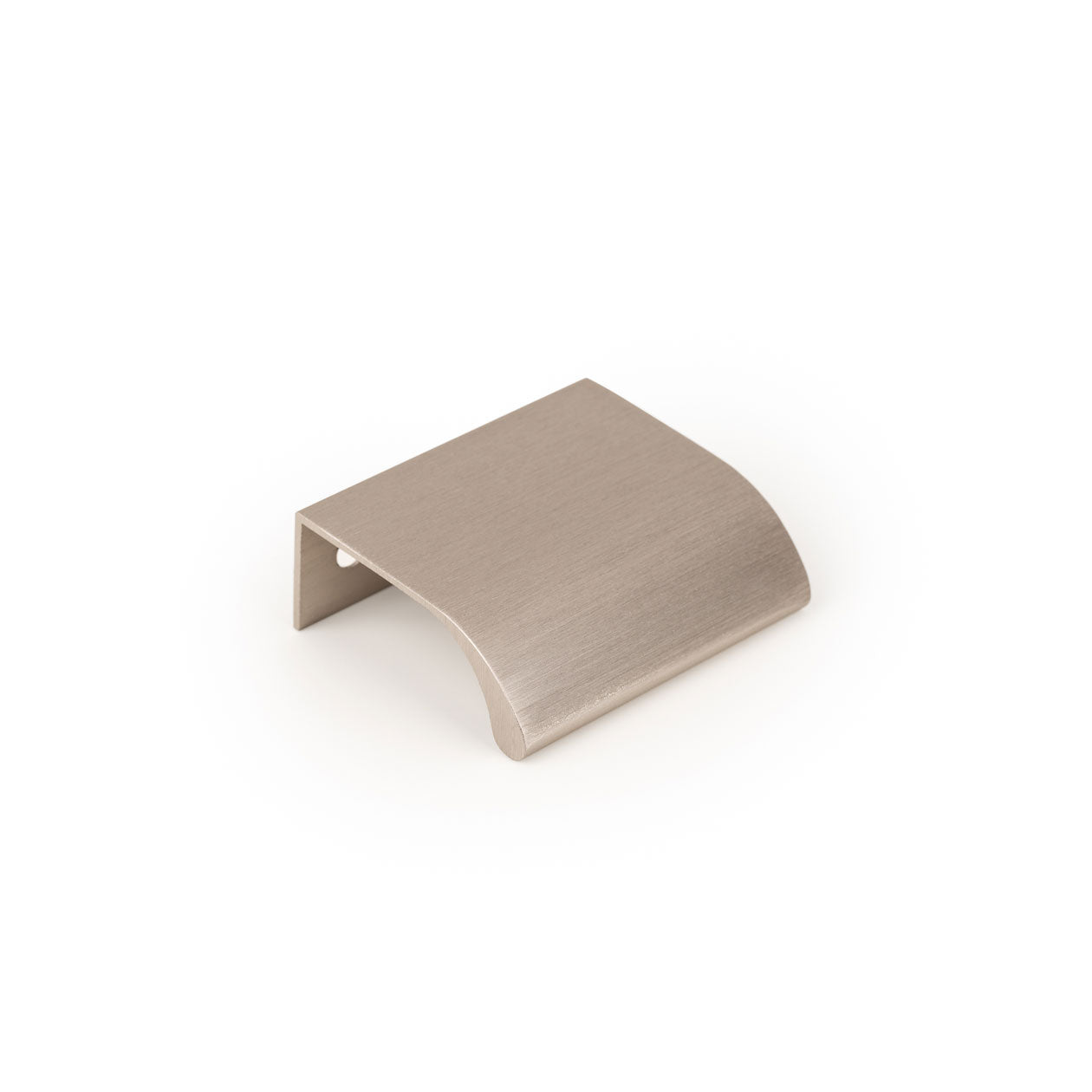 Momo ONA Edge Pull in dark bronze finish, featuring sleek, modern design for cabinet or furniture drawer handles.