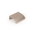 Momo ONA Edge Pull in dark bronze finish, featuring sleek, modern design for cabinet or furniture drawer handles.