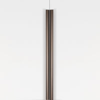 Momo ONA Long Edge Pull in matte black with sleek metal finish, designed for furniture or cabinetry, featuring a modern, minimalist style.