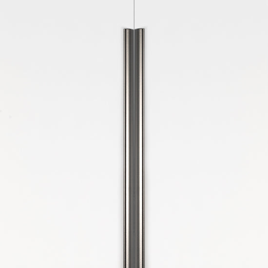 ONA LIP PULL HANDLE 1056MM METALLIC GREY in Metallic Grey