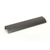 ONA LIP PULL HANDLE 128MM BRUSHED GREY in Brushed Grey