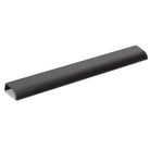 Momo ONA Edge Pull in matte black, featuring a sleek modern design for cabinet or drawer handles.