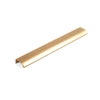 ONA LIP PULL HANDLE 256MM BRUSHED DARK BRASS in Brushed Dark Brass