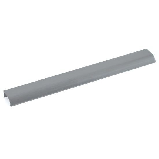 ONA LIP PULL HANDLE 256MM BRUSHED GREY in Brushed Grey