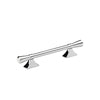 PEMBREY BAR HANDLE 128MM POLISHED NICKEL in Polished Nickel