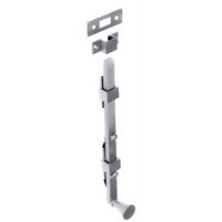 Panic Bolt Chrome Plated L255mm in Chrome Plated