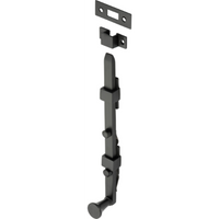 Panic Bolt Matt Black L255mm in Matt Black