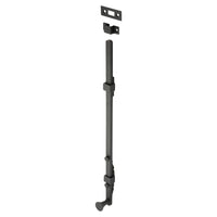 Panic Bolt Matt Black L450mm in Matt Black