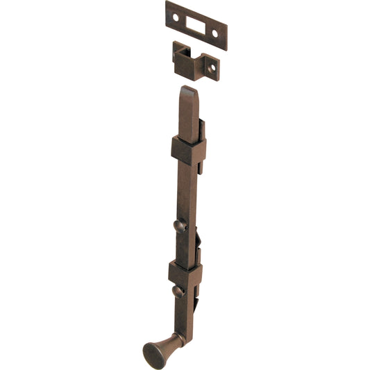 Panic Bolt Antique Brass L255mm in Antique Brass