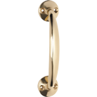 Pull Handle Telephone Polished Brass L125xP35mm in Polished Brass