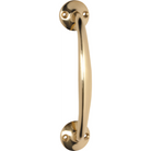 Pull Handle Telephone Polished Brass L150xP43mm in Polished Brass
