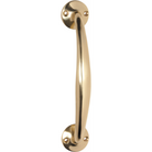 Pull Handle Telephone Polished Brass L187xP45mm in Polished Brass