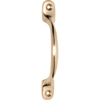 Pull Handle Standard Polished Brass L100xP26mm in Polished Brass