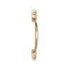 Pull Handle Standard Polished Brass L125xP26mm in Polished Brass