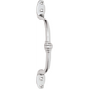 Pull Handle Offset Banded Chrome Plated H180xP41mm in Chrome Plated