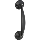 Pull Handle Telephone Matt Black L110xP30mm in Matt Black